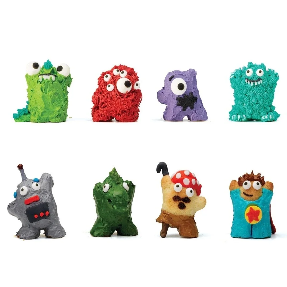 Chef'n Cake Creature and Pastry Pen 3D Cake Shape Baking Set New Kidcore Art